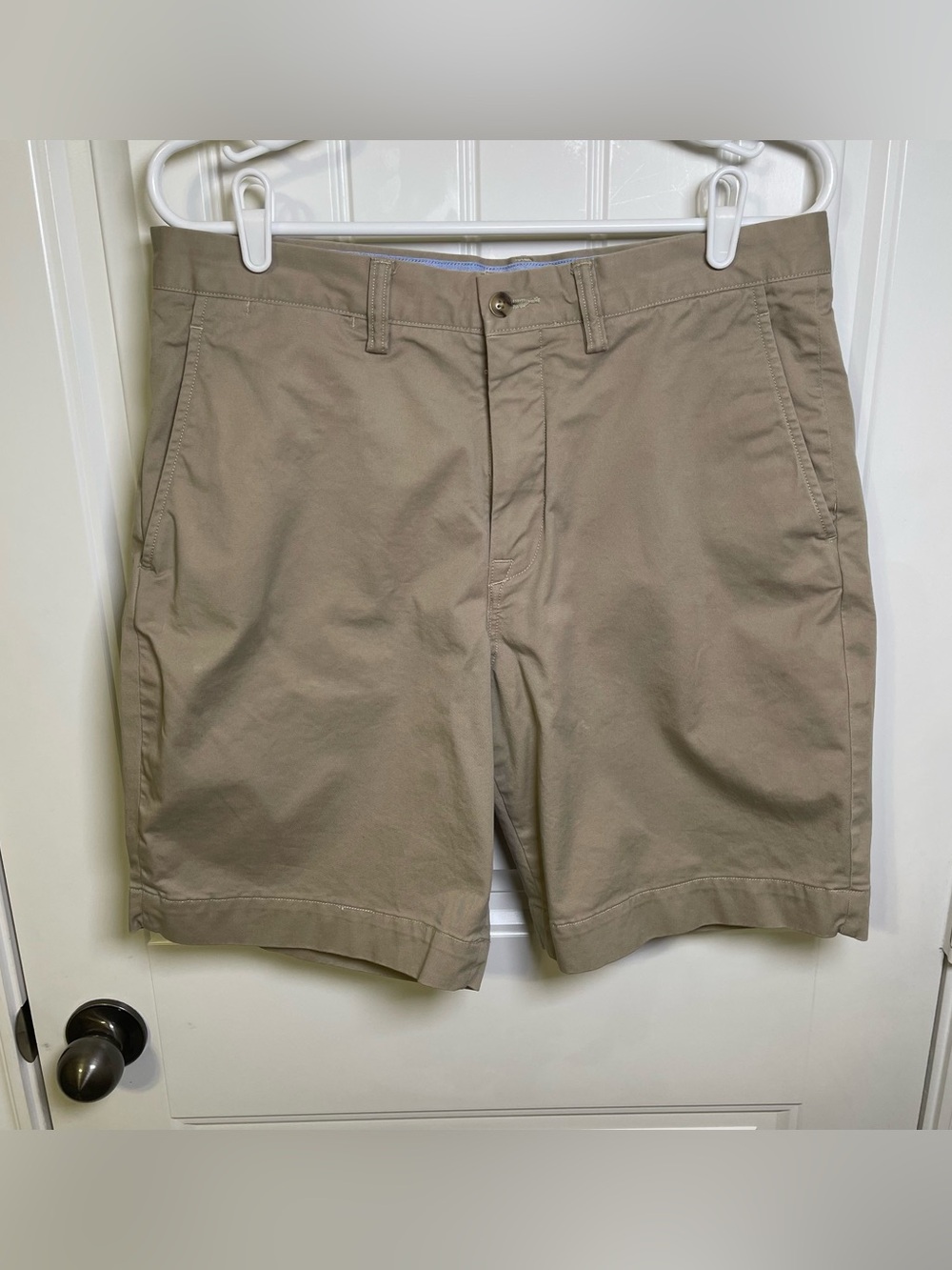 Polo Ralph Lauren Men's 32 Stretch Classic Fit Chino Shorts Khaki Tan